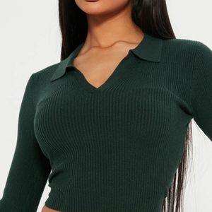 Fashion Nova cropped sweater